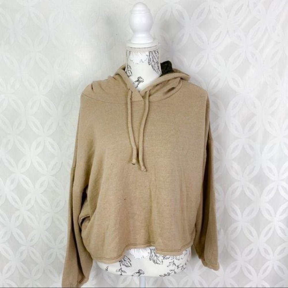 🧨FINAL NWTs Free People Movement Hooded Crop Sweatshirt